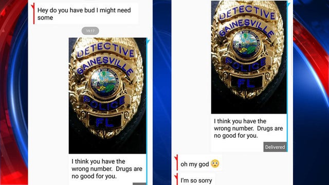 Man accidentally texts Florida detective requesting marijuana