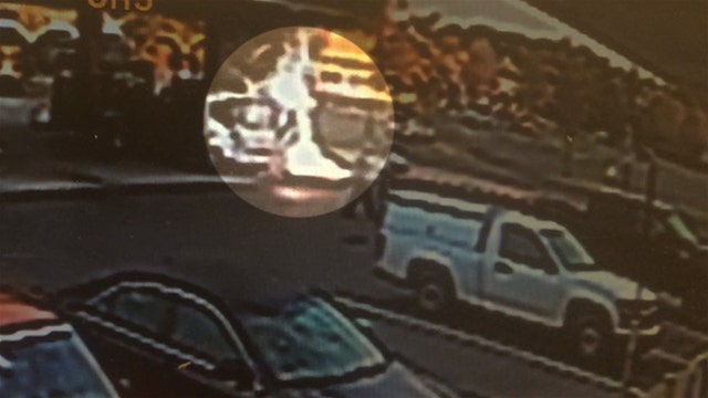 VIDEO: Fuel line ignites, catches fire