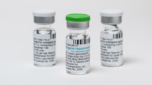 FDA approves gene therapy for rare form of blindness