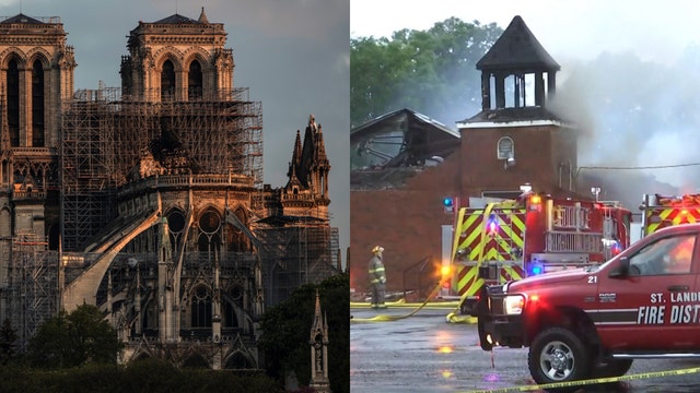 After Notre Dame fire, $1 million raised for burned black churches in Louisiana