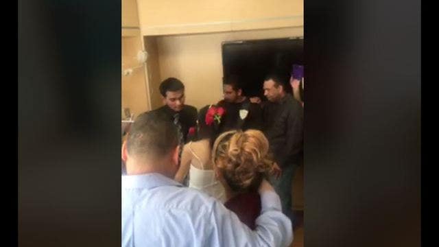 Cancer patient dies on Valentine's Day, days after hospital wedding