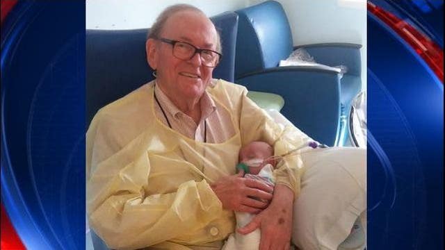 Meet CHOA's 'ICU Grandpa' who spends time comforting babies