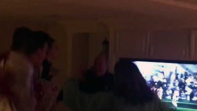 WATCH: Bulldogs literally raise the roof over Rose Bowl win