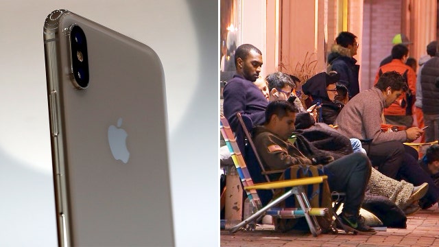 iPhone X: Long lines form for release of Apple's latest iPhone