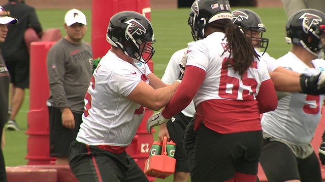 Falcons rookie McGary back in practice after heart surgery