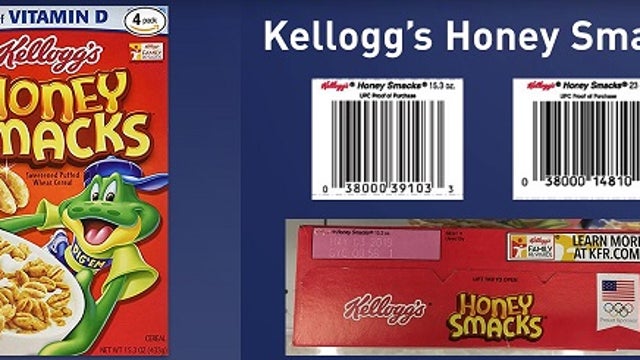 FDA investigating multi-state outbreak of salmonella infections linked to Kellogg's Honey Smacks