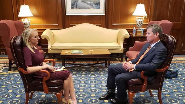 Gov. Kemp discusses filling insurance commissioner's post