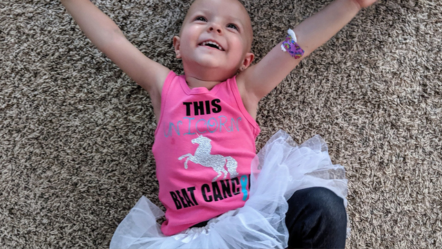 Georgia toddler diagnosed with rare ovarian cancer now disease-free