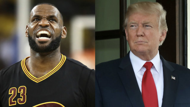 LeBron James calls Trump a 'bum' after rescinding White House invitation to Steph Curry