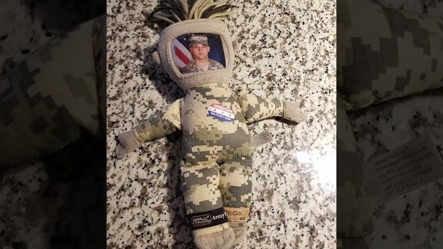 Mother asking for help finding daughter's missing military 'daddy doll'