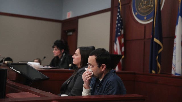 Nassar to hear yet more victims' testimonies