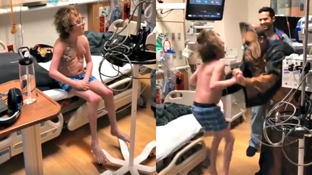 WATCH: Young Chicago patient finds out he's getting a new heart