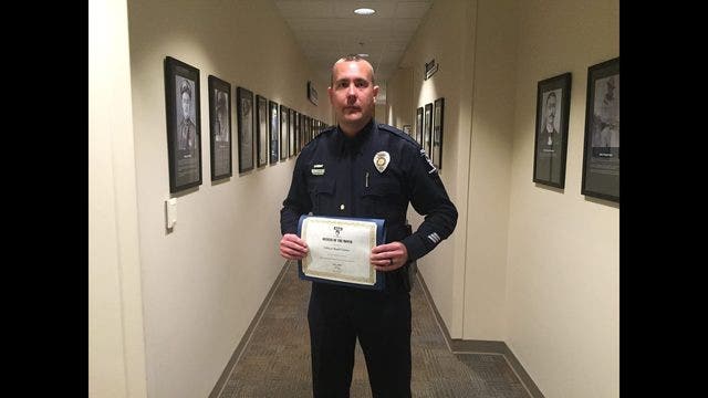 Off-duty CMPD officer saves young boy's life