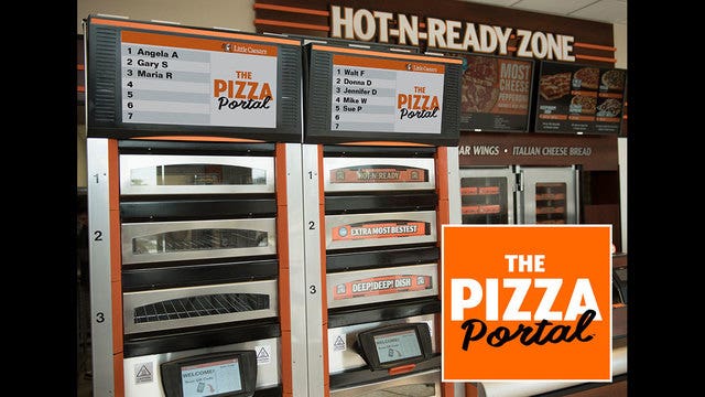 Little Caesars unveils pizza portal - the interaction-free way to get a pizza