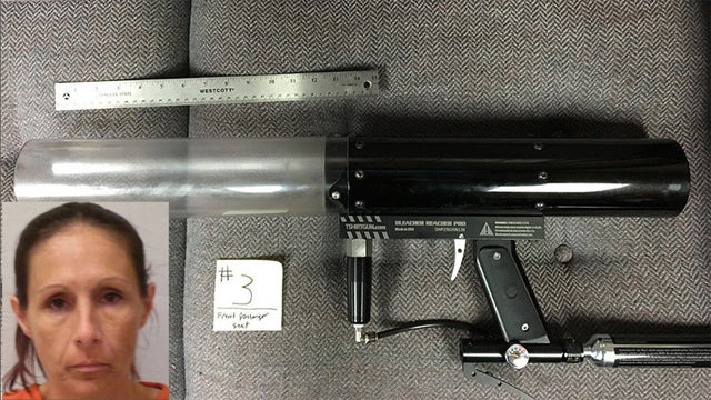 T-shirt gun used to launch contraband into prison