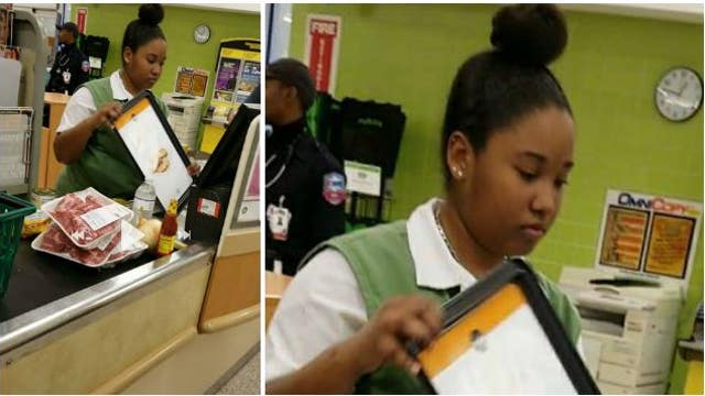 Fairburn Publix employee buys customer's groceries