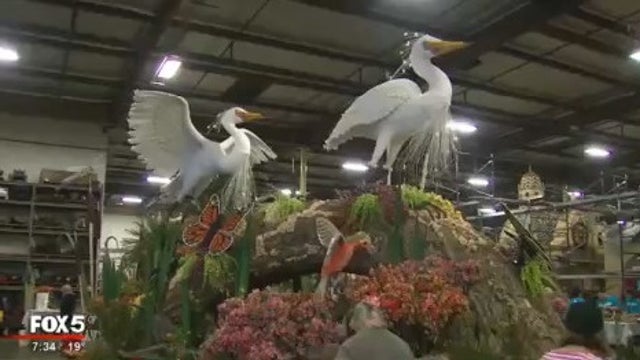 UGA's Redcoat Band prepares for Rose Parade
