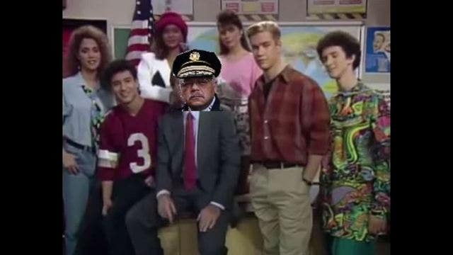 A police chief gets creative in an anti-drug PSA