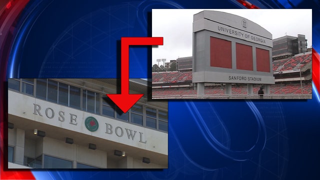 Die-hard UGA fan travels from Athens to Pasadena on a scooter