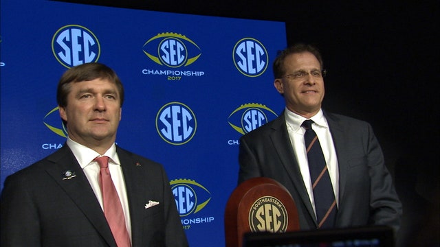 Smart, Malzahn hold press conferences ahead of SEC Championship
