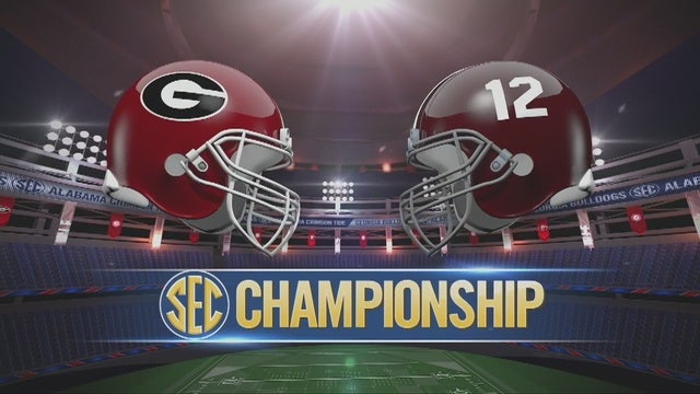 No. 1 Alabama vs No. 4 Georgia in title game rematch for SEC