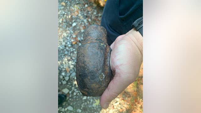 Man finds Civil War relic in yard, bomb squad takes a closer look and says it's dangerous!