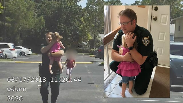 New video shows deputy saving child from hot car