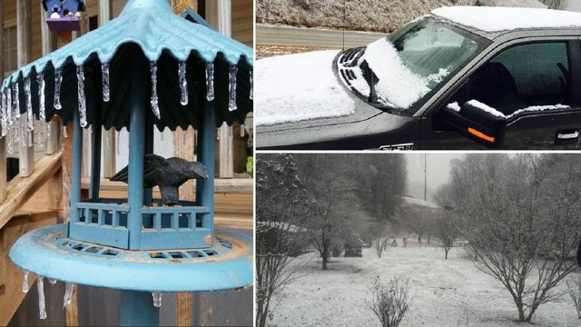 PHOTOS: Winter storm rolls into Atlanta