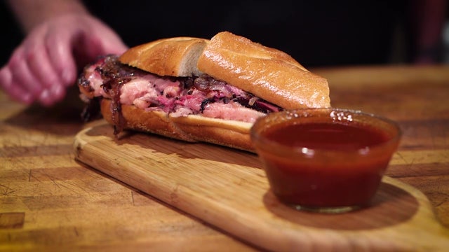Recipe: Barbecue French dip