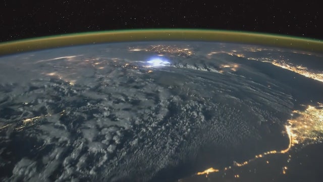 Video: Time-lapse of lightning strikes from space