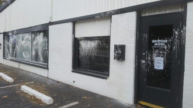 Store owners say vandals struck in protest of gentrification