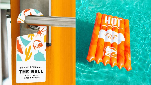 Taco Bell opening up limited-time themed hotel in California