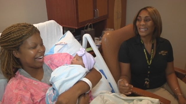 Fayette County educator delivers co-worker's baby on way to school