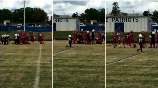 Seventh grader with cerebral palsy scores unforgettable touchdown