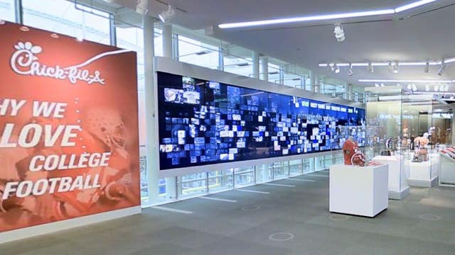 FOX 5 Exclusive: 360 degree tour of the College Hall of Fame