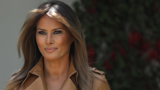 Melania Trump addresses cyberbullying summit in Rockville