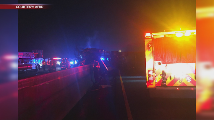 Gsp Driver Killed By Debris In Fiery Crash On I 20 In Atlanta Fox 5