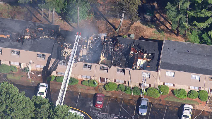 Fire Tears Through Clayton County Apartments