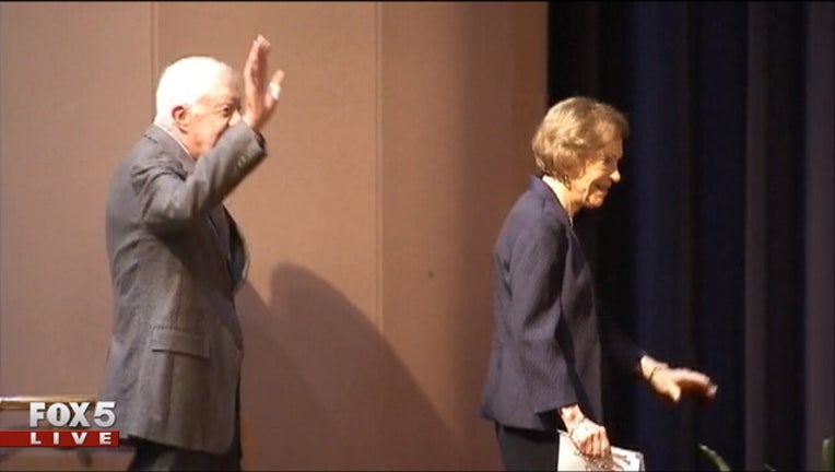 Former President Jimmy Carter and former First Lady Rosalynn Carter 5