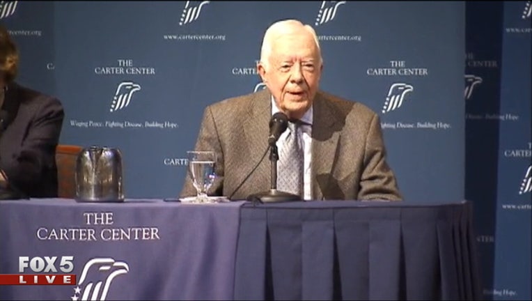 Former President Jimmy Carter and former First Lady Rosalynn Carter 3