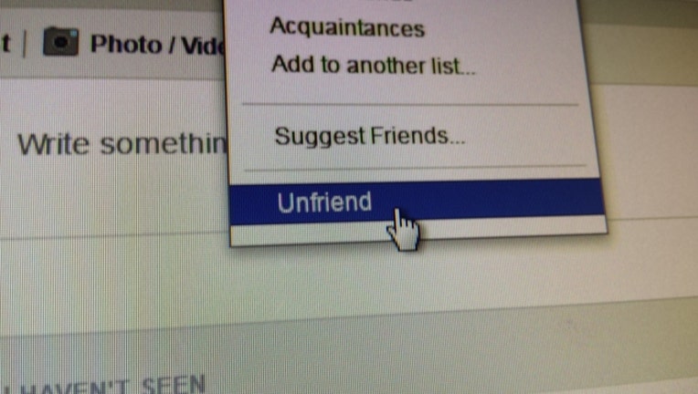 Unfriending people because of the election-404023