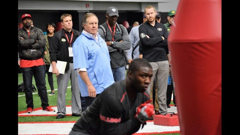 UGA Pro Day Belichick