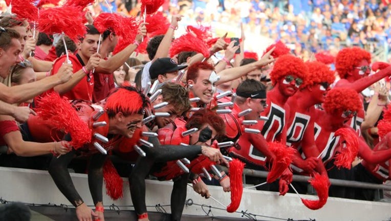 UGA football fans Georgia