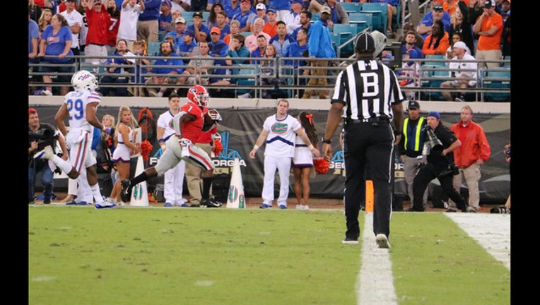 D'Andre Swift against Florida