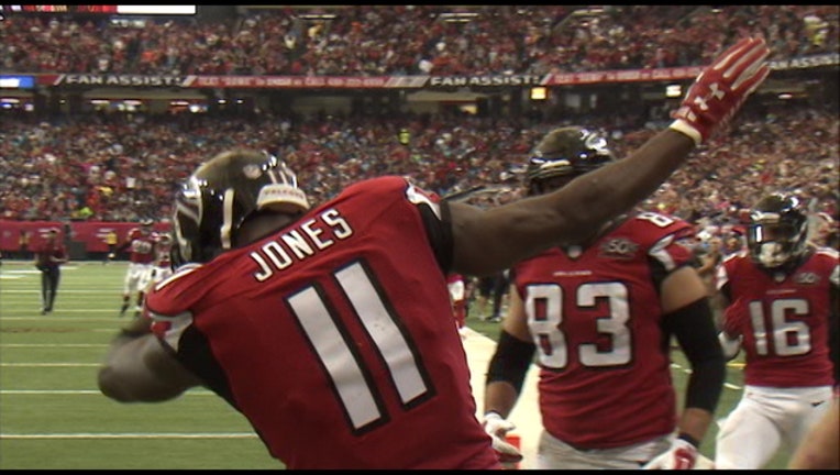 julio jones dab