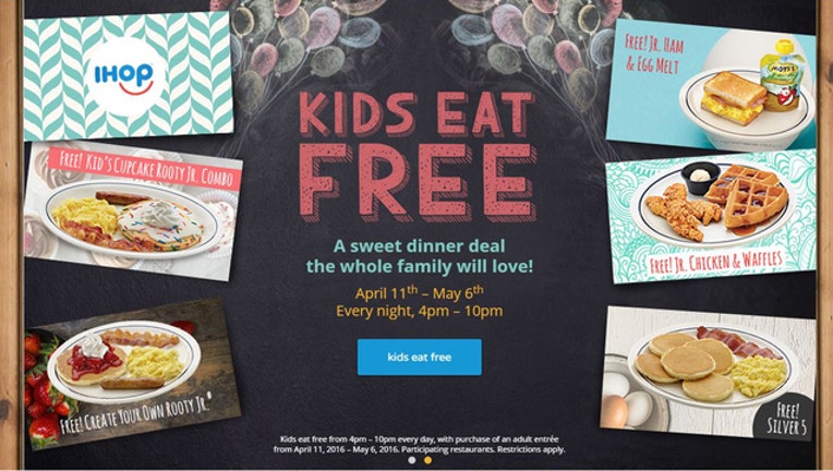 IHOP® Menu - Kids Menu 12 And Under