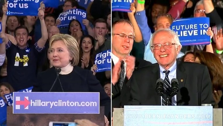 NH Primary - Hillary Clinton and Bernie Sanders_1455139494782.jpg