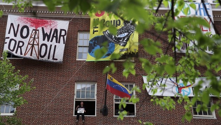 Venezuelan Embassy Protests - GETTY-401720