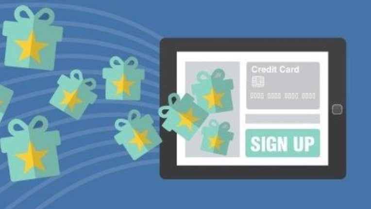 Credit card sign up offers are big