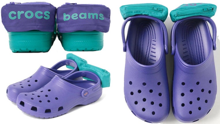 Crocs with fanny on sale packs for sale